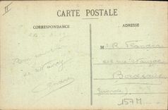 CPA Nancy Square lafayette et Statue Jeanne D'Arc Brasserie Lafayette