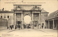 CPA Nancy Porte Saint Catherine construite en 1752 