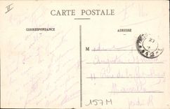 CPA Nancy Place Thiers Tramway