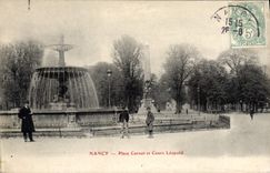 CPA Nancy Place Carnot et Cours Leopold 