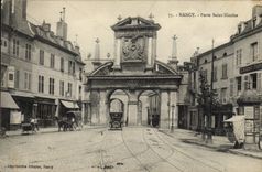 CPA Nancy Porte Saint Nicolas automobile Caleche
