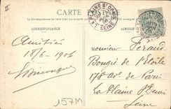 CPA Nancy Porte Saint Georges Cheval