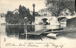 CPA Nancy  La Meurthe au Pont d'Essey 