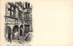 CPA Orleans Maison d'Agnes Sorel 