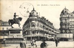 CPA Orleans Place du Martroi 