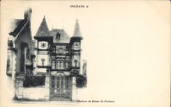 CPA Orleans Maison de Diane de Poitiers 