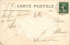 CPA Chatillon Coligny Loiret Le Chateau le puits sculpe par Jean Goujon