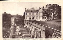 CPA Chatillon Coligny Loiret Le Chateau L'Orangerie et le puits Jean Goujon 