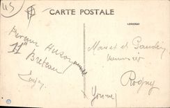 CPA Chatillon Coligny Loiret Puits sculpte par Jean Goujon