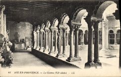CPA Aix en Provence Le Cloitre XI siecle 
