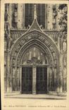 CPA Aix en Provence Cathedrale Saint Sauveur XI siecle Portail Roman 