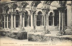 CPA Aix en Provence Cloitre de la Cathedrale XI siecle 
