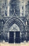 CPA Aix en Provence Cathedrale St Sauveur Le Portail XVE siecle 
