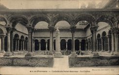 CPA Aix en Provence Cathedrale de Saint Sauveur Le Cloitre 