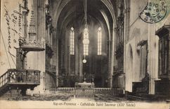 CPA Aix en Provence Cathedrale Saint Sauveur XIII siecle 