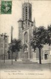 CPA Aix en Provence la Cathedrale St Sauveur 