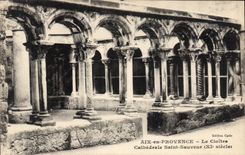 CPA Aix en Provence le Cloitre Cathedrale Saint Sauveur Xi siecle 