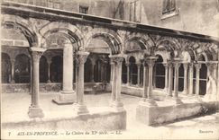 CPA Aix en Provence le Cloitre XI siecle 