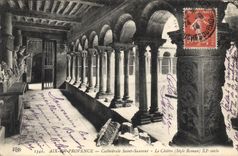 CPA Aix en Provence Cathedrale Saint Sauveur le Cloitre Style Romain XI siecle 