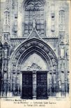 CPA Aix en Provence cathedrale Saint Sauveur le Portail XV siecle 