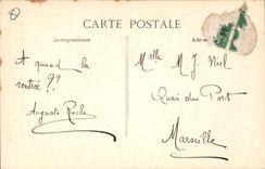 CPA Aix en Provence details de la porte de la Cathedrale St Sauveur XV siecle portail en Noyer les F