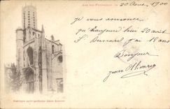 CPA Aix en Provence Basilique metropolitaine Saint Sauveur 