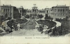 CPA Marseille le Palais Longchamp 