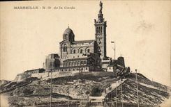 CPA Marseille N D de la garde 