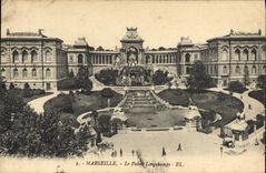 CPA Marseille le palais Longchamps 