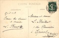 CPA Marseille le palais Longchamps 