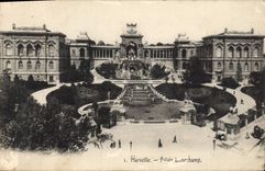 CPA Marseille le palais Longchamp 