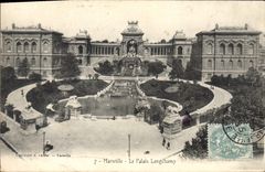 CPA Marseille le palais Longchamp 