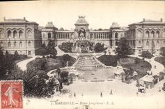 CPA Marseille le palais Longchamp 