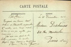 CPA Marseille le palais Longchamp 