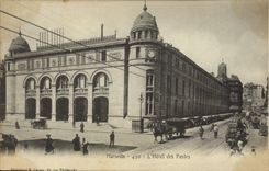 CPA Marseille l'hotel des Postes 