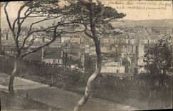 CPA Marseille a travers les Pins 