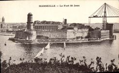 CPA Marseille le Fort St Jean 