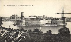 CPA Marseille le Fort St Jean 