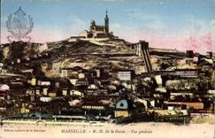 CPA Marseille N D de la Garde vue generale 