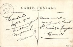 CPA Marseille Panorama du Vieux Port 