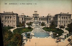 CPA Marseille le palais Longchamp 