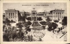 CPA Marseille le palais Longchamp 