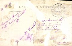 CPA Maresille Entree du Vieux Port et le Pont Transbordeur 