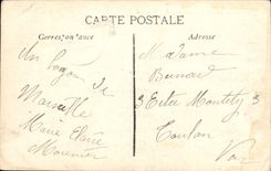 CPA Marseille Rue de la Republique Tramways