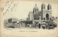 CPA Marseille La Cathedrale 