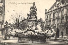 CPA Marseille La Fontaine Estrangin 