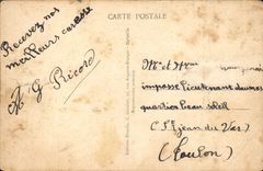 CPA Marseille La Cannebiere Tramways