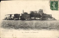 CPA Marseille le chateau d'If 