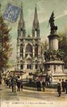 CPA Marseille l'Eglise des Reformes Tramway