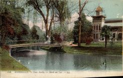 CPA Marseille Parc Borely Bords du Lac 